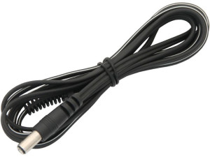 4770                 Wtyk dc 2,5/5,5 z przewodem 2x0.22
