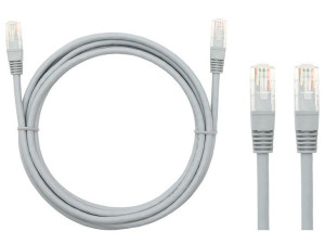 2721  Przyłącze patchcord utp  0.5m szary