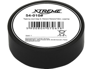 54-010  Taśma izolacyjna klejąca 0,15mm/15mm/10m