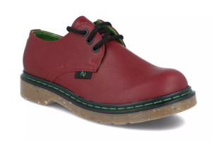 Glany damskie Nagaba 003 vegan niskie bordowy