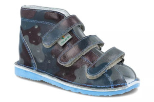 Buty profilaktyczne chłopięce Danielki T105L jeans moro