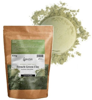 Natur Planet Francuska glinka zielona kosmetyczna proszek 100g