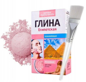 Fitokosmetik glinka różowa egipska 100g + pędzelek