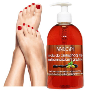 BingoSpa mydło przeciwgrzybicze - mydło na grzybice do stóp 500ml