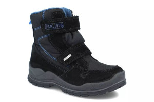 Śniegowce chłopięce PRIMIGI 2895133 czarny membrana GORETEX rzepy