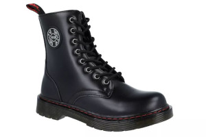 Trzewiki Lee Cooper LCJ-22-31-1437L czarny glany sznurowane płaska podeszwa