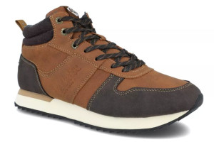 Buty męskie Lee Cooper LCJ-22-31-1460M zimowe brąz
