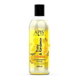 Apis Fruit Shot Yuzu i Kardamon żel pod prysznic 500 ml Nowy Apis kąpiel i