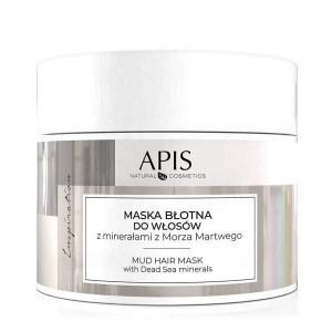 Apis lMaska błotna do włosów z minerałami z Morza Martwego 200ml