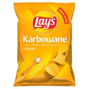 Lay's Chipsy Ziemniaczane Karbowane Solone 210 G
