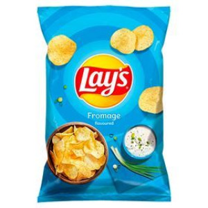 Lay's Chipsy Ziemniaczane O Smaku Śmietankowego Serka Z Ziołami 140 G