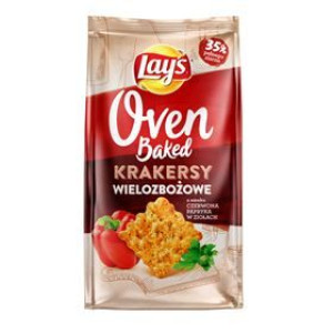 Lay's Oven Baked Krakersy 80g Papryka W Ziołach