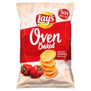 Lay's Z Pieca Pieczone Chipsy O Smaku Grillowanej Papryki 125 G
