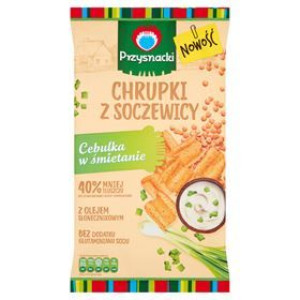 Przysnacki Chrupki Z Soczewicy Cebulka W Śmietanie 100 G