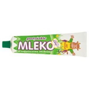 Gostyń Mleko Zagęszczone Tubka Biała 150 G