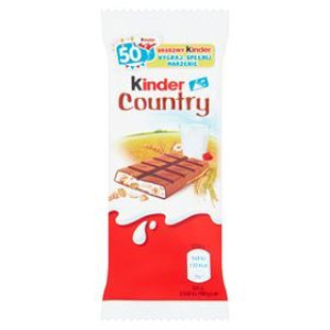 Kinder Country Czekolada Mleczna Z Nadzieniem Mlecznym I Zbożami 23,5 G