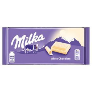 Milka Czekolada Biała 100 G