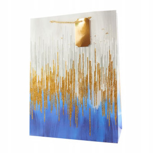 Torba Prezentowa Brokat 30x40cm Różne Wzory
