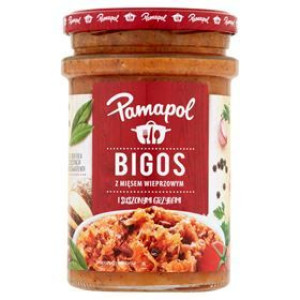 Pamapol Bigos Polski Z Kiełbasą I Grzybami 500 G