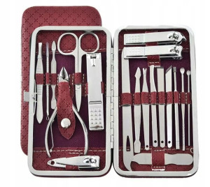 Zestaw Przybornik Do Manicure Pedicure Paznokci