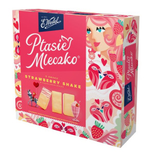 Wedel ptasie mleczko strawberry shake 360g