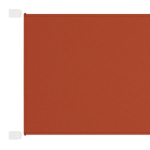 Markiza pionowa, terakota, 140x420 cm, tkanina Oxford