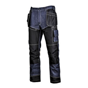 Spodnie Jeansowe Niebieskie Ze Wzmocnieniami Rozmiar 3xl Lahti Pro 1 Szt