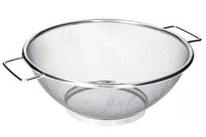 Cedzak durszlak sitko kuchenne stalowe 23 cm