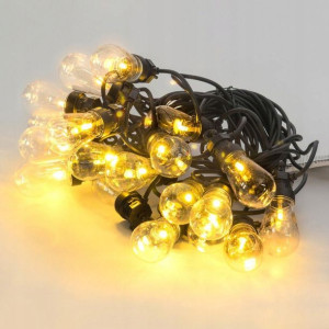 Lampki Ogrodowe Zewnętrzne Tarasowe 20 Żarówek Led