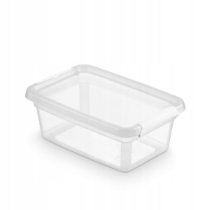 Pojemnik Plastikowy Pudło Organizer Pokrywa 4,5l