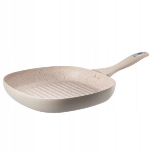 Patelnia grill grillowa duża nieprzyzwieralna 26cm