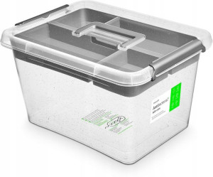Pojemniki na żywność MIKROSREBRO organizer 15,5l