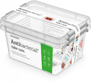 Pojemniki Na Żywność Mikrosrebro Organizer 2x 1,6l