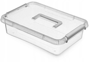 Pojemnik plastikowy organizer antybakteryjny 6l