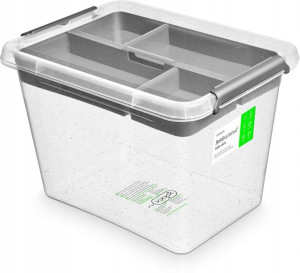 Organizer Pudło Pojemnik Plastikowy Na Żywność 19l