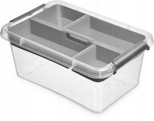 Organizer pojemnik ANTYBAKTERYJNY plastikowy 4,5l