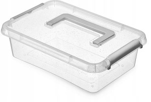 Pojemnik plastikowy mikrosrebro organizer 3,1l
