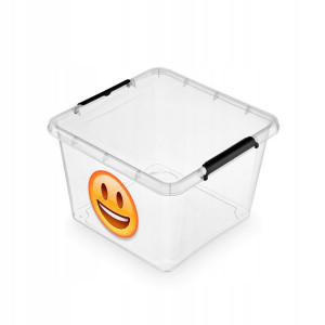 Pojemnik Pudło Organizer Na Zabawki Pokrywa 32l