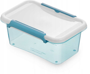 Organizer Pojemnik Plastikowy Pudło Pokrywa 0,5l