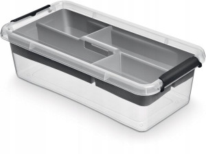 Pojemnik pudło organizer plastikowy pokrywa 6,5l
