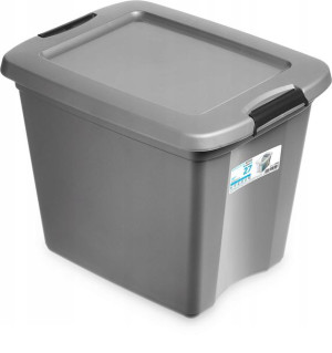 Pudło Pojemnik Organizer Plastikowy Pokrywa 27l