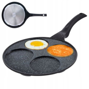Patelnia granitowa do 4 jajek pancakes placków