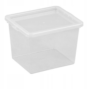 Pojemnik plastikowy z pokrywą organizer 3l