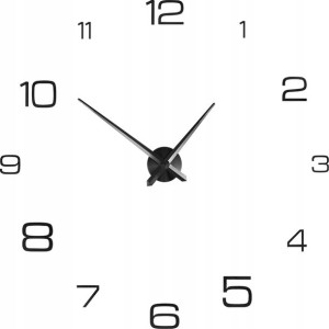 Zegar Ścienny Ścianę Naklejany Nowoczesny Duży 3d
