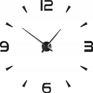 ZEGAR ŚCIENNY ścianę naklejany nowoczesny duży 3D