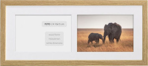 Brązowa Foto Galeria Rama Na Zdjęcia Na 2 Zdjęcia
