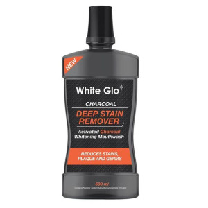 Charcoal Deep Stain Remover płyn do płukania jamy ustnej z aktywnym węglem