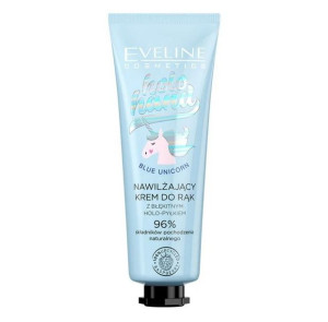 Holo Hand Blue Unicorn nawilżający krem do rąk z błękitnym holo-pyłkiem