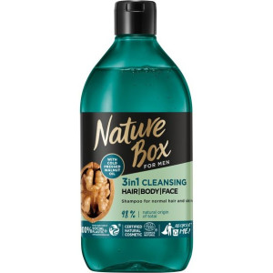 For Men Walnut Oil 3in1 oczyszczający szampon z formułą 3w1 do włosów