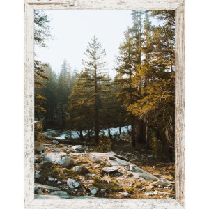 Ramka Na Zdjęcia Rama Sosna Bielona 50x100 Cm
